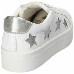 Promo 🎁 Guess FLFHS3 LEA12 Baskets mode Couleur Blanc 🎉 -Guess Soldes Boutique 18733381 500 F