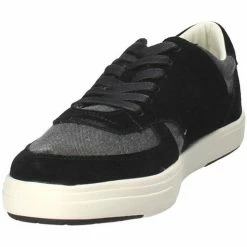 Sortie 🌟 Guess FMDER1 LEA12 Baskets mode Couleur Noir 🔥 -Guess Soldes Boutique 18734407 500 D