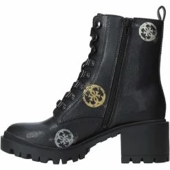Bon marché 🎉 Guess FL7MRM ELE10 Bottines / 🥾 Boots Couleur Noir 👏 -Guess Soldes Boutique 18741653 500 D