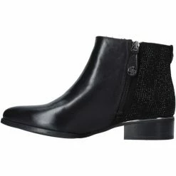 Meilleure affaire ⌛ Guess FL7VEE LEA10 Bottines / 🥾 Boots Couleur Noir ❤️ -Guess Soldes Boutique 18741666 500 C