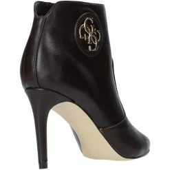 Coupon ✨ Guess FL8BYR LEA10 Bottines / 🥾 Boots Couleur Marron 🔔 -Guess Soldes Boutique 18741676 500 D