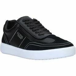 Le moins cher 🎁 Guess FM6NET LEA12 Baskets mode Couleur Noir 🧨 -Guess Soldes Boutique 18743383 500 B