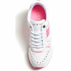 Acheter 👏 Guess FL5REJ ELE12 Baskets mode Couleur Blanc 😍 -Guess Soldes Boutique 18743982 500 D