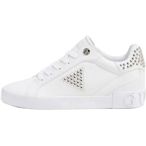 Grosses soldes 😀 Guess Basket ref_50899 White Baskets mode Couleur Blanc 🧨 4 Grosses soldes 😀 Guess Basket ref_50899 White Baskets mode Couleur Blanc 🧨 – Image 2