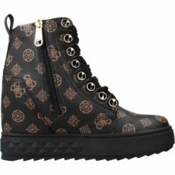 De gros 💯 Guess FL8FYR Bottines / 🥾 Boots Couleur Noir ⭐ -Guess Soldes Boutique 18902322 500 D