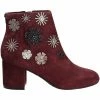 Les meilleures critiques de 😍 Guess Bottines Femme en daim Malvina Bordeaux Bottes Couleur Rouge 🔔