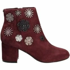 Les meilleures critiques de 😍 Guess Bottines Femme en daim Malvina Bordeaux Bottes Couleur Rouge 🔔