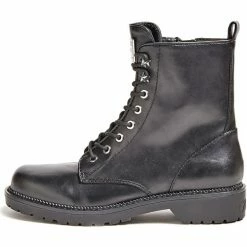 Coupon 😍 Guess FL7TS2 LEA10 Bottines / 🥾 Boots Couleur Noir 🎁