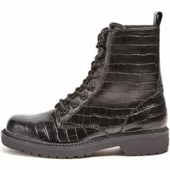 Budget ❤️ Guess FL7TAI PEL10 Bottines / 🥾 Boots Couleur Noir 💯