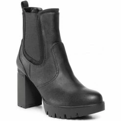 Grosses soldes 🔔 Guess FL8SAB ELE10 Bottines / 🥾 Boots Couleur Noir 🔔 -Guess Soldes Boutique 19177485 500 B