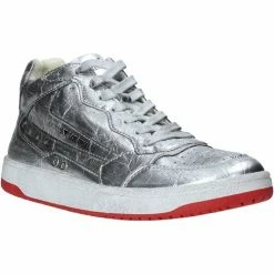 Sortie ✨ Guess FM7PEM LEL12 Baskets mode Couleur Argent ✨