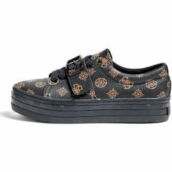 Bon marché ⌛ Guess FL8BLI FAL12 Baskets mode Couleur Marron 🌟