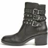 Meilleur prix 🛒 Guess FL8COL LEA10 Bottines / 🥾 Boots Couleur Noir 🔔 -Guess Soldes Boutique 19179783 500 A