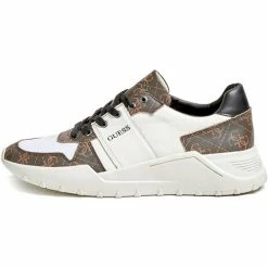 Promo 👏 Guess FM8LCV FAL12 Baskets mode Couleur Blanc ✨