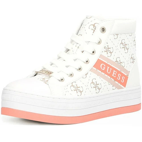 Offres 😀 Guess FL6BRR ELE12 Baskets mode Couleur Blanc 😍 4 Offres 😀 Guess FL6BRR ELE12 Baskets mode Couleur Blanc 😍 – Image 2