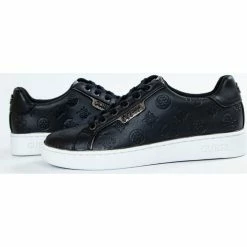 Grosses soldes 🥰 Guess Banele Baskets mode Couleur Noir 💯 -Guess Soldes Boutique 19454036 500 F