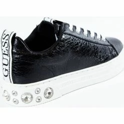 Coupon 🤩 Guess Ritlel Baskets mode Couleur Noir 😉 -Guess Soldes Boutique 19454045 500 E