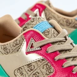 Tout neuf 😍 Guess Movfal Baskets mode Couleur Multicolore 🛒 -Guess Soldes Boutique 19454097 500 E