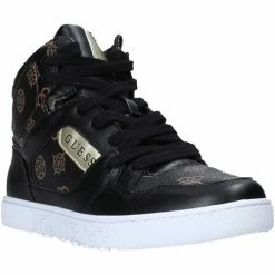 Meilleure vente 🔥 Guess FL5JS2 FAL12 Baskets mode Couleur Noir 🛒 -Guess Soldes Boutique 19510424 500 B