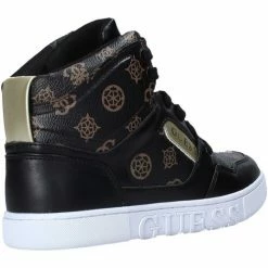 Meilleure vente 🔥 Guess FL5JS2 FAL12 Baskets mode Couleur Noir 🛒 -Guess Soldes Boutique 19510424 500 D