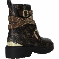 De gros 🤩 Guess FL5ORN FAL08 Bottines / 🥾 Boots Couleur Marron 🌟 -Guess Soldes Boutique 19510429 500 D
