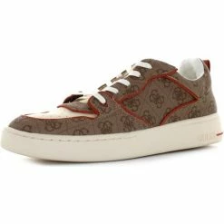 Le moins cher ✔️ Guess FM5VELFAL12 Bottines / 🥾 Boots Couleur Marron 🔥 -Guess Soldes Boutique 19525281 500 E