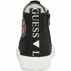 Coupon ⌛ Guess Baskets Femme ref 52215 noir Baskets mode Couleur Noir 😍 -Guess Soldes Boutique 19767068 500 C