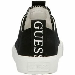 Vente flash 👏 Guess Baskets en toile ref 52611 Noir Baskets mode Couleur Noir 💯 -Guess Soldes Boutique 19767070 500 C