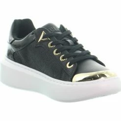 Offres 🧨 Guess Basket ref_50895 Noir Baskets mode Couleur Noir 🎉 -Guess Soldes Boutique 19767091 500 E