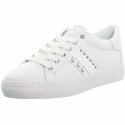 Meilleure affaire 🥰 Guess Basket ref_50708 Blanc Baskets mode Couleur Blanc 😉