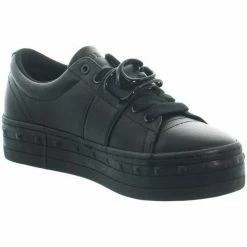 Remise ✨ Guess Basket ref_51185 Noir Baskets mode Couleur Noir 👏 -Guess Soldes Boutique 19767102 500 E