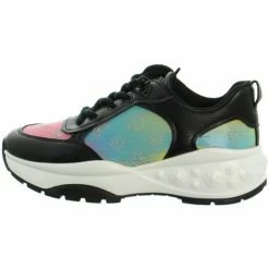 Coupon ✨ Guess Baskets Cleao ref_51216 Noir/Multi Baskets mode Couleur Noir 😀 -Guess Soldes Boutique 19767103 500 B