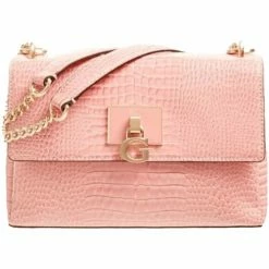 Tout neuf 🌟 Guess Sac porté travers ref 52341 Rose 25*17*6 Besaces / Sacs bandoulière Couleur Rose 🔥