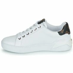 Vente flash 🌟 Guess RORIA Baskets mode Couleur Blanc / Marron 🧨 -Guess Soldes Boutique 19817619 500 D