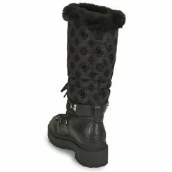 Bon marché 🤩 Guess LARYA Bottes Couleur Noir 🤩 -Guess Soldes Boutique 19817636 500 E