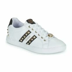 Coupon ⌛ Guess RASSTA Baskets mode Couleur Blanc / Marron 🔥