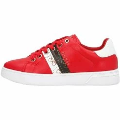 Vente flash 🔔 Guess Baskets ref 52791 Red Baskets mode Couleur Rouge ⌛ -Guess Soldes Boutique 19826339 500 B