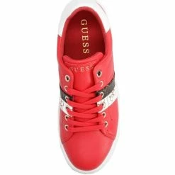 Vente flash 🔔 Guess Baskets ref 52791 Red Baskets mode Couleur Rouge ⌛ -Guess Soldes Boutique 19826339 500 D