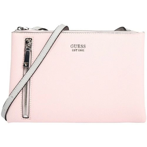 Budget 🛒 Guess Sac porté travers Naya ref 52300 25*18*3 Rose Clair Besaces / Sacs bandoulière Couleur Rose 💯 3 Budget 🛒 Guess Sac porté travers Naya ref 52300 25*18*3 Rose Clair Besaces / Sacs bandoulière Couleur Rose 💯