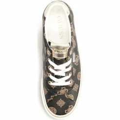 Vente flash 🧨 Guess FL5SAN FAL12 Baskets mode Couleur Marron 🧨 -Guess Soldes Boutique 20005181 500 C