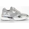 Bon marché 💯 Guess shine Baskets mode Couleur Argent 👏 -Guess Soldes Boutique 20178544 500 A