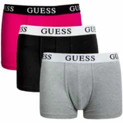 Coupon ✔️ Guess Pack x3 unlimited logo Boxers Couleur Multicolore 💯