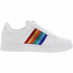 Promo 🛒 Guess 12633CHPE21 Baskets mode Couleur Blanc 💯 -Guess Soldes Boutique 20337573 500 B