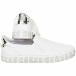 Vente flash 👍 Guess FL6YC6FAB12-WHITE Baskets mode Couleur Blanc ⌛ -Guess Soldes Boutique 20341365 500 B
