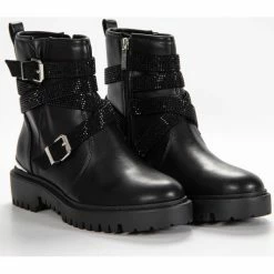 Remise 🔥 Guess Ornina Bottines / 🥾 Boots Couleur Noir 🔔 -Guess Soldes Boutique 20428145 500 B