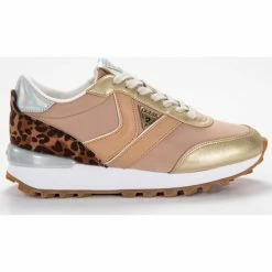 Tout neuf 🧨 Guess Samsin insertions laminées Baskets mode Couleur Rose ✨