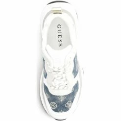 De gros 🔔 Guess FL5JEN DEN12 Baskets mode Couleur Blanc 🔥 -Guess Soldes Boutique 20438949 500 C