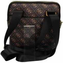 Vente flash 😉 Guess HMVEZL P1123 Besaces / Sacs bandoulière Couleur Marron ⌛ -Guess Soldes Boutique 20444730 500 D