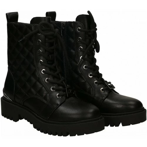 Promo 😍 Guess OMALAE Bottines / 🥾 Boots Couleur Noir ✔️ 4 Promo 😍 Guess OMALAE Bottines / 🥾 Boots Couleur Noir ✔️ – Image 2