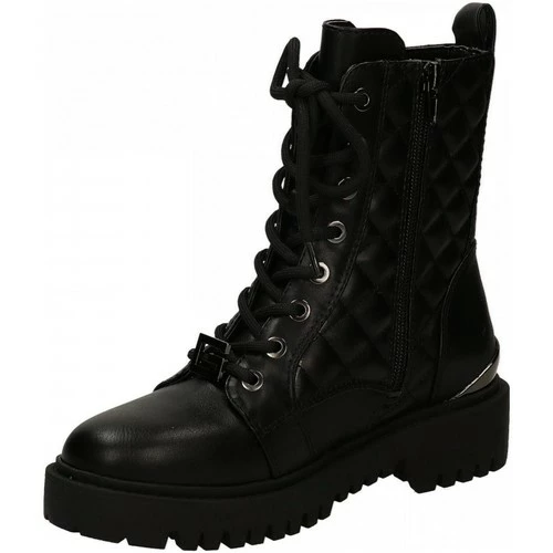 Promo 😍 Guess OMALAE Bottines / 🥾 Boots Couleur Noir ✔️ 5 Promo 😍 Guess OMALAE Bottines / 🥾 Boots Couleur Noir ✔️ – Image 3